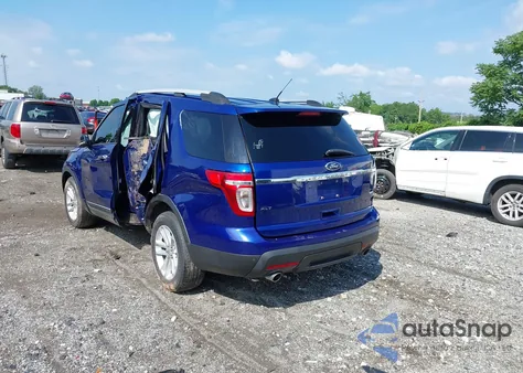 2013 Ford Explorer Xlt from USA, damaged, VIN 1FM5K8D88DGA88819